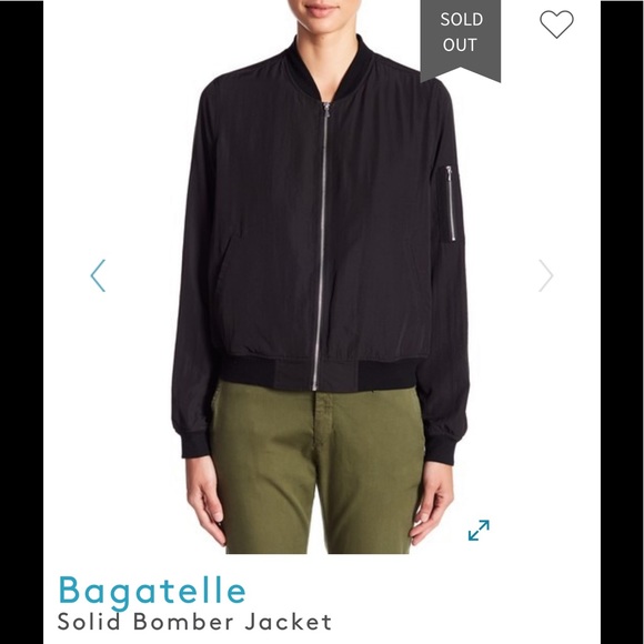 Bagatelle solid bomber jacket - Picture 2 of 7